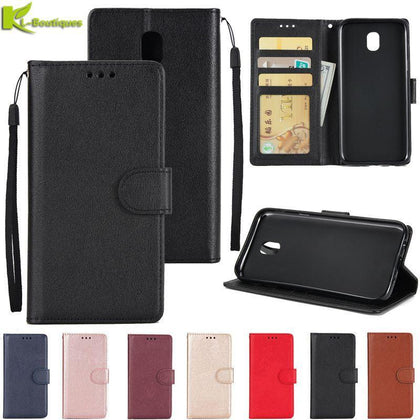 Leather Case on for Samsung Galaxy J5 2017 Cover for Samsung J5 2016 / J5 2017 J530 Fundas Classic Style Flip Wallet Phone Cases