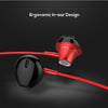 Topk 3.5Mm In-Ear Earphones With Mic Anti-Wrap Comforted Heavy Bass Wired Earphone Earbud Volume Control Stereo Sport Headset