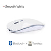 Wireless Mouse Rechargeable Computer Mouse Usb Silent Ergonomic Mause Portable Ultra Thin Mute Mice For Pc Laptop Imac