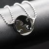 Us Stock Uloveido Halloween Matching Cat Necklaces Pendants For Men And Women Couple Necklace Pendant Stainless Steel Sn156