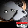 Msvii Case For Iphone 8 7 6 6S Plus X 10 Ultra Slim Matte Cover Case For Iphone Xs Xr Xs Max Plastic Back Coque Fundas