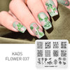 Kads 20 Design Choice 1Pc Stamp Plate Chinese Fashion Festival Ocean Sky Travel Nature Style Design Diy Image Manicure Plate