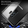 Magnetic Adsorption Phone Case For Samsung Galaxy S9 S8 Plus Note 9 8 Metal Magnet Screen Protector Tempered Glass Flip Cover