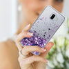 For Samsung J4 2018 Case Liquid Glitter Case For Samsung Galaxy J4 Plus J415 J415F Sm-J415F Dynamic Quicksand Tpu Slicone Cover