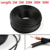 Areyourshop Rg58 Rf Coaxial Cable Connector 50Ohm Coax Transceiver Pigtail 1M 5M 10M 30M 50M Hot Sale Wires Cable