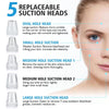 Blackhead Remover Face Clean Pore Vacuum Acne Pimple Removal Vacuum Suction Facial Diamond Dermabrasion Tool Machine Skin Care