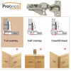 Probrico Face Frame Kitchen Cabinet Hinges Iron Chhs09Ga Furniture Full Overlay Concealed Cupboard Door Hinge