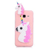 For Samsung Galaxy J3 J310 Case Cover For Coque Samsung J3 2015 3D Unicorn Cat Case Silicon For Samsung J3 2016 Case J320 J320F