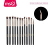 Msq 12Pcs Eyeshadow Makeup Brushes Set Pincel Maquiagem Pro Rose Gold Eye Shadow Blending Make Up Brushes Soft Synthetic Hair