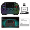 Rii I8X Backlit Rgb 2.4Ghz Wireless Keyboard X8 Air Mouse Russian Spanish English Handheld Touchpad Gaming For Android Tv Box Pc