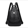 Women Leather Backpacks Classic Female Chest Bag Sac A Dos Travel Ladies Bagpack Mochilas School Bags For Trrnage Girls Preppy