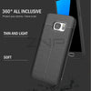 Znp Luxury Silicone Litchi Leather Carbon Fiber Cover Case For Samsung Galaxy S6 S7 Edge A8 A3 A5 A7 J5 J7 2016 2017 Phone Case
