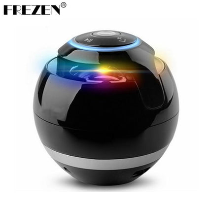 Portable Column Bluetooth Speaker Wireless Ball Mini Handfree TF FM Radio With Mic MP3 Globe Audio Sound box For the Phone PC