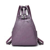 Fashion Leisure Women Backpacks Women'S Pu Leather Backpacks Female School Shoulder Bags For Teenage Girls Travel Back Pack
