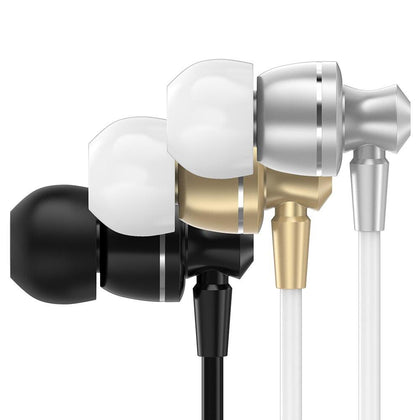 PTM D11 Super Bass Headphones With Mic Volume Control Earphone Metal Headset for Phones Iphone Xiaomi Samsung MP3 fone de ouvido