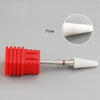 Kads Ceramic Carbide Nail Drill Bit 3/32" Electric Ceramic Cutter Nail File Manicure Pedicure Machine Tool Milling Cutters