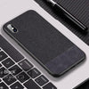 Cafele Cloth Case For Iphone X Xr Xs Max Case Ultra Thin Soft Tpu Edge Shockproof Business Style Phone Cover For Iphone X Shell