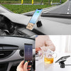 Qi Magnetic Car Mount Wireless Charger For Iphone 8 Iphone X Samsung S8 S8 Plus S9 Note 8 Dashboard Air Vent Charger Holder (Black Universal)