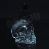 30Ml Skull Bottle 30Ml Frosted Black Skull Shape Glass Dropper Bottle With Child Proof