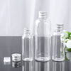 5Pcs 30Ml/50Ml/100Ml Plastic Bottle With Aluminum Screw Cap Plug Cosmetic Container Travel Kits Portable Pet Lotion Cream