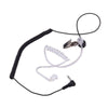 Ordinary 3.5Mm Single Listen/Receive Only Covert Acoustic Tube Earpiece Headset For Two Way Radio Speaker Mic Microphone