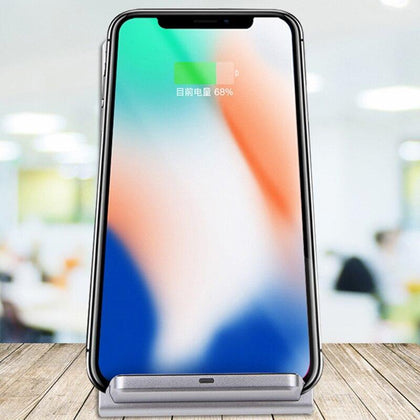 Qi Wireless Charger Stand Holder for Huawei Mate 20 Pro Mobile phone 10W Wireless Fast Charging for iPhone X Xs Samsung S8 S9 