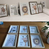 Zebra Hippo Giraffe Lion Crocodile Nursery Wall Art Canvas Painting Nordic Posters And Prints Wall Pictures Baby Kids Room Decor