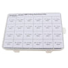 740 Pieces(24 Size) Thickness 1.5Mm 2.4Mm 3.1Mm Nitrile Rubber Nbr O-Ring Gasket Ring Assortment Kits