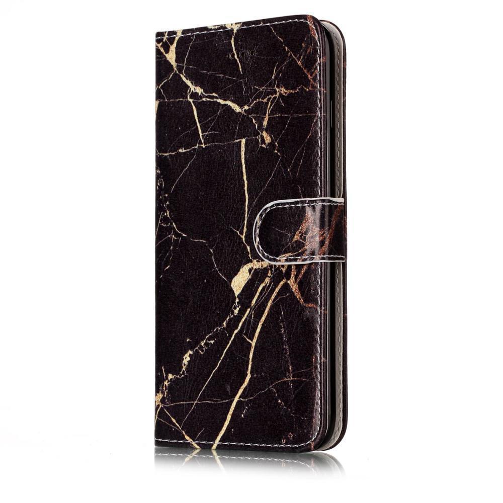 Coatuncle Flip Leather Case Sfor Coque Samsung Galaxy J5 2017 J530 Case For Samsung J5 2015 2016 Wallet Cover Marble Phone Case