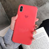 Original Offical Matte Phone Case For Iphone 7 Plus 6 6S 8 X Xr Xs Max For Iphone 7 8 Simple Silicone Soft Tpu Cases Back Cover