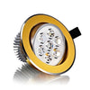 [Dbf]Super Bright Cree Chip 3W 5W 7W 9W 12W 15W Led Ceiling Downlight Dimmable Led Downlight Recessed Led Spot Light Ac85-265V