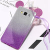 For Samsung Galaxy J3 J310 Case Cover For Coque Samsung J3 2015 3D Unicorn Cat Case Silicon For Samsung J3 2016 Case J320 J320F