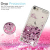Tobebest Sfor Apple Ipod Touch 5&6 Silicone Case Dynamic Glitter Liquid Quicksand Lovely Heart Bling Tpu Cover For Ipod Touch 6