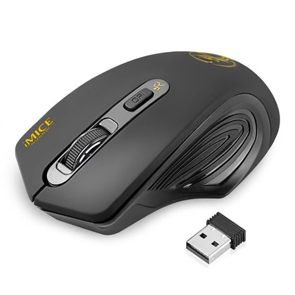 iMice Wireless Mouse 2000DPI Adjustable USB 3.0 Receiver Optical Computer Mouse 2.4GHz Gaming Mice Ergonomic Design For Laptop