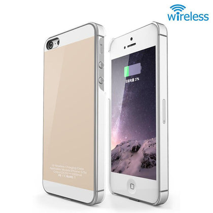 Qi Wireless Charger Receiver Case For Iphone 5 5S SE 6 6s 6 6S Plus TPU Soft Phone Cover Case Used Wireless Charging Pad T0910
