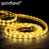 Goodland Led Strip Light Ac 220V Smd 5050 Flexible Led Diode Tape Neon Ribbon Led Strip Waterproof For Living Room 10M 15M 20M