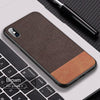 Cafele Cloth Case For Iphone X Xr Xs Max Case Ultra Thin Soft Tpu Edge Shockproof Business Style Phone Cover For Iphone X Shell