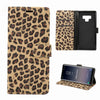 For Samsung Galaxy Note 8 9 Case Leopard Pu Leather Card Holder Cover For S7 Edge S8 S9 Plus S10 E Wallet Flip Stand Coque Capa