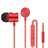 Metal Magnetic Headphone 3.5Mm In Ear Earphone Wired  Earpiece With Mic Stereo Headset For Samsung Xiaomi Phones Kulaklik Earbud