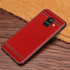 For Galaxy A6 2018 A600F Drop-Proof Leather Texture Soft Tpu Case For Samsung Galaxy A6 Plus 2018 A605G Coque Funda Capa