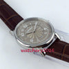 43Mm Debert Grey Dial 316L Steel Case Dg Automatic Movement Men'S Watch