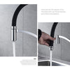 Kitchen Faucets Chrome Kitchen Tap Sink Crane Deck Mount Pull Down Sprayer Nozzle Torneira De Cozinha Mixer Water Taps 866016