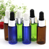 5Pcs/Lot 10Ml 15Ml 20Ml Empty Pet Aluminum Dropper Oil Essential Bottle In Refillable Drop Liquid Pipette Bottles Wholesale