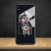 Abstract Aesthetics Statue Tempered Glass Soft Silicone Phone Case Shell Cover For Apple Iphone 6 6S 7 8 Plus X Xr Xs Max