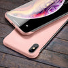 Lovebay Slim Scrub Hard PC Frameless Phone Case For iphone 11 6 6S 7 8 Plus XR X XS 11 Pro Max Solid Matte Cover Back Borderless