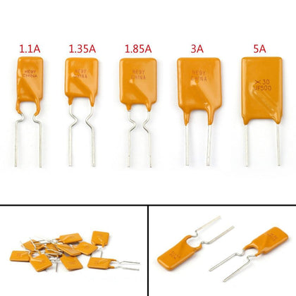 Areyourshop 10/40Pcs PTC Resettable Fuses Thermistor Polymer Self-Recovery Fuses 30V New Arrvial 