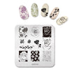 Kads Nail Art Template 36 Designs Chinese Style Ink-Painting Wordart Image Template Nail Stamping Plate Nail Art Stencils