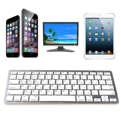 kemile Russian Language Wireless Bluetooth 3.0 keyboard for iPad tablet Bluetooth keyboard for iPad 3 4 IOS system Apple keypad