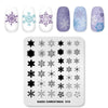 Kads New Arrival Christmas Nail Art Stamping Plates Manicure Stamping Template Image Plates Nail Stamp Plate Print Stencil