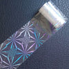 Fashion Clear Nail Transfer Film Holo Irregular Triangle Pattern Holographic Nail Foil Sticker 100Cm Sk020
